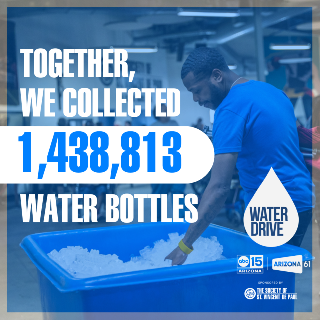 Final numbers for water drive